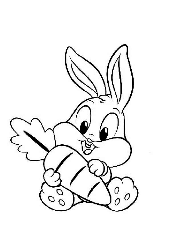600x849 Coloring Pages Of Cute Baby Bunnies Coloring Pages For Kids Rabbit