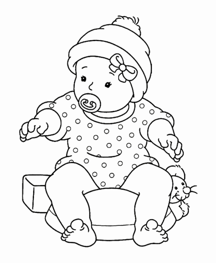 842x1024 Cute Baby Animal Coloring Pages Leversetdujourfo Coloring Pages