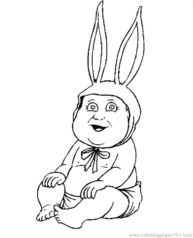 650x802 Baby Color Pages Baby Bunny Coloring Page Cute Baby Animal