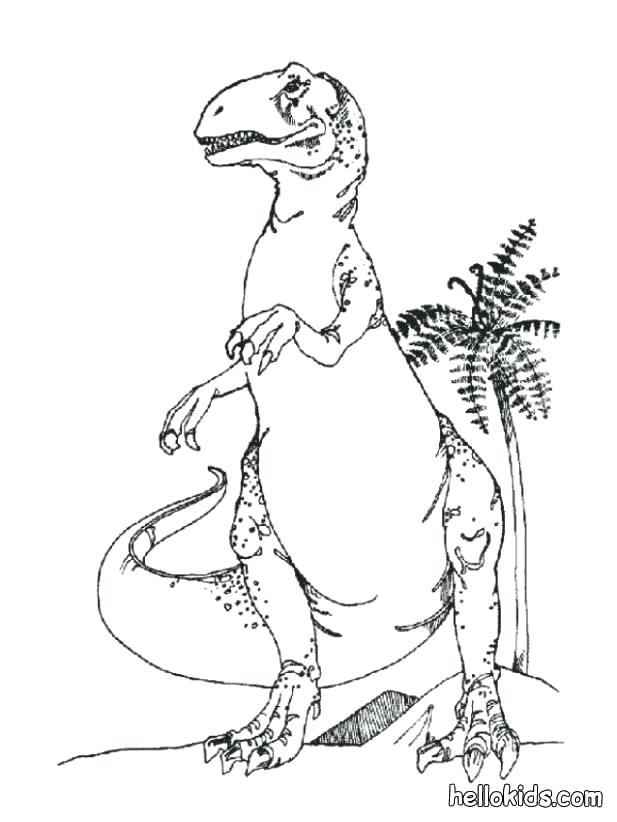 617x822 Baby Dinosaur Coloring Pages Dangerous Tyrannosaurus Coloring Page