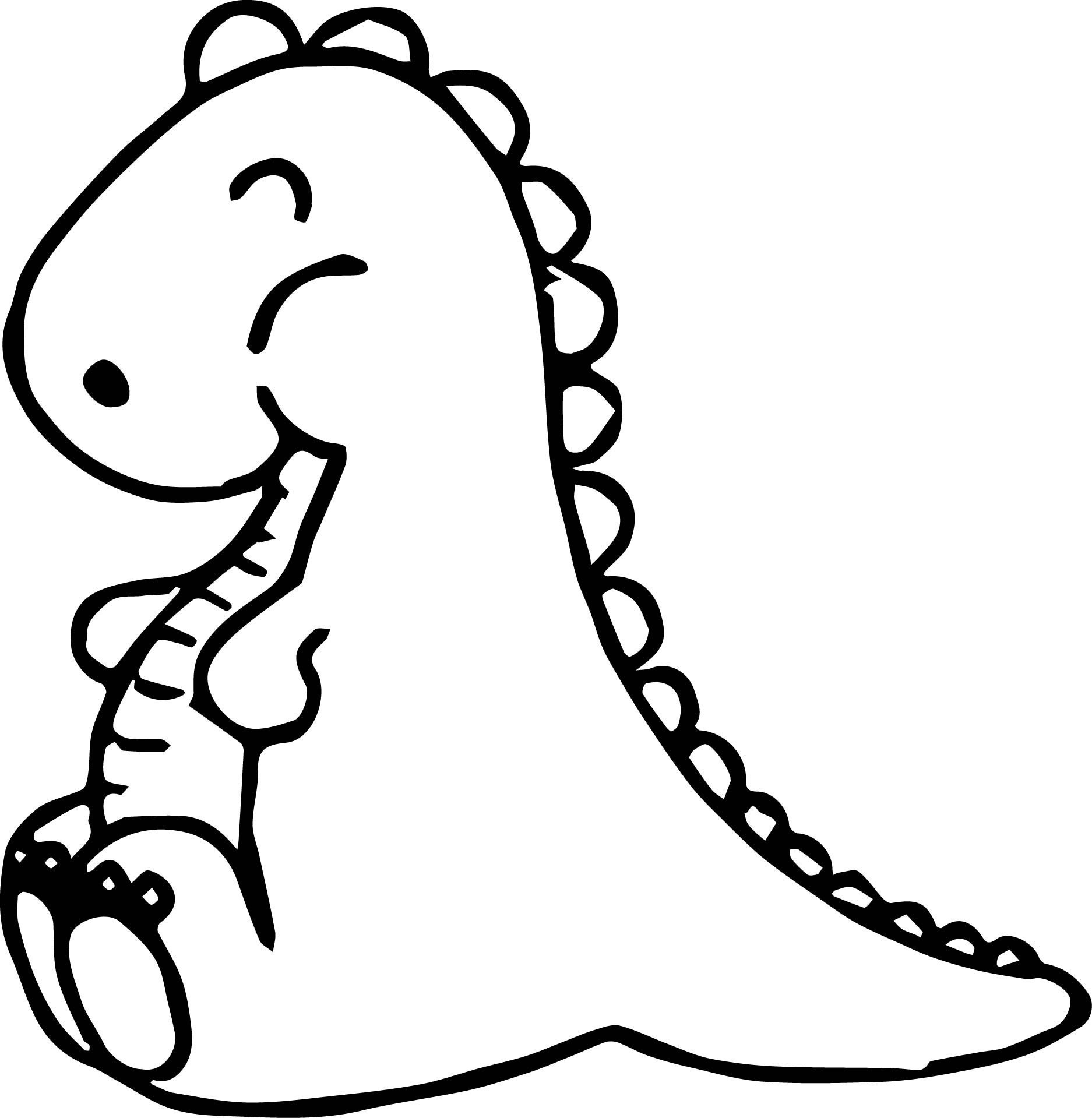 1874x1919 Cute Baby Dinosaur Coloring Pages Page Brilliant
