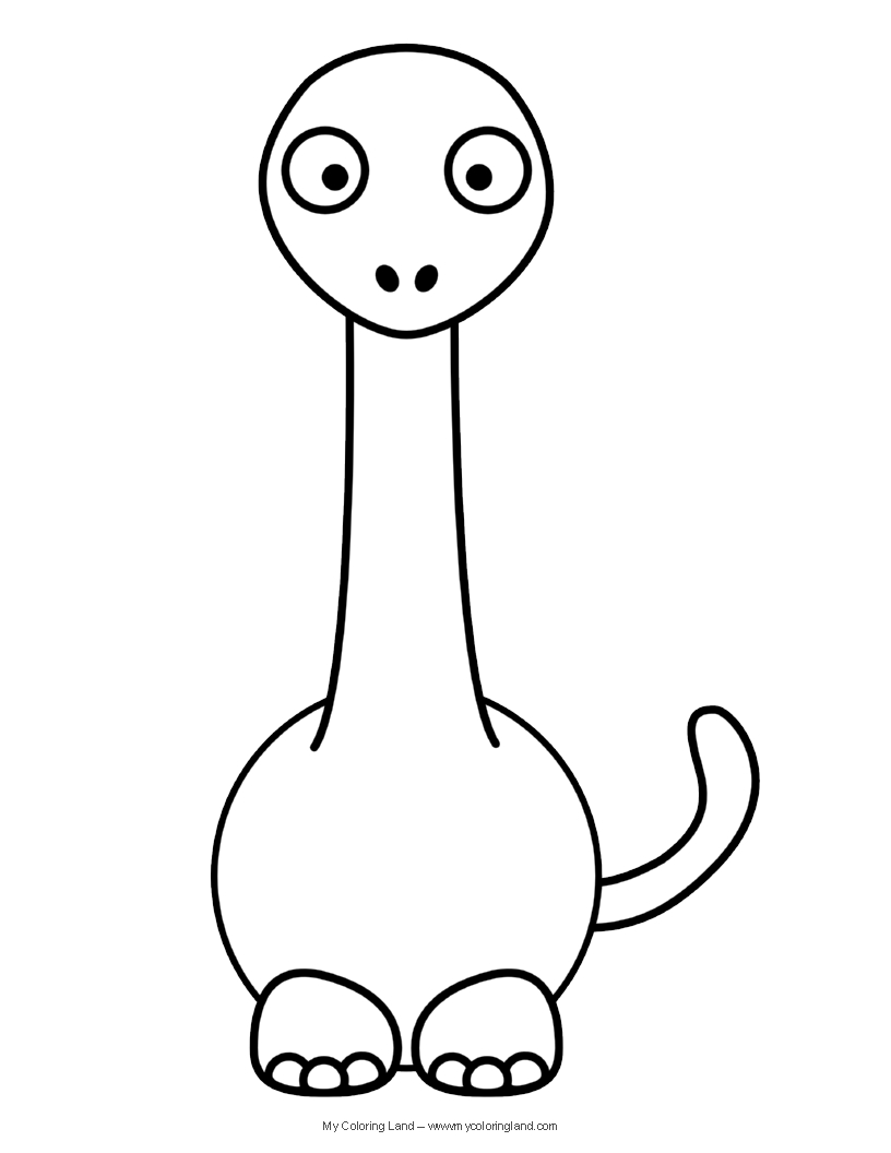 816x1056 Cute Dinosaur Coloring Pages