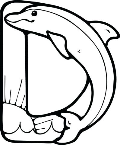398x480 Dolphin Coloring Pages Free Printable Dolphin Coloring Pages Cute