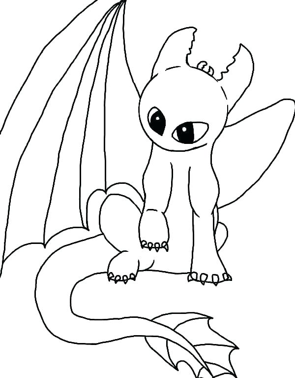 Cute Baby Dragon Coloring Pages at GetDrawings | Free download