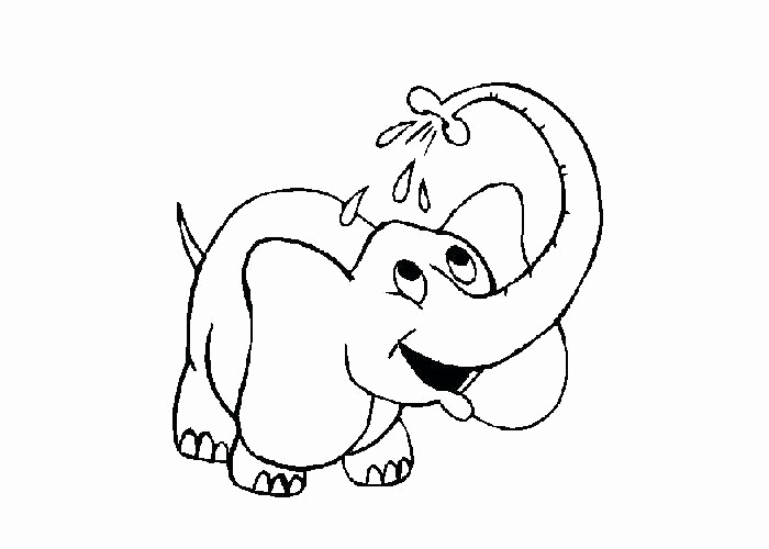 700x500 Cute Baby Elephant Coloring Pages Image Baby Elephant Coloring