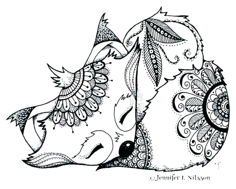 805x644 Coloring Pages Baby Animals Coloring Pages Baby Baby Fox Coloring