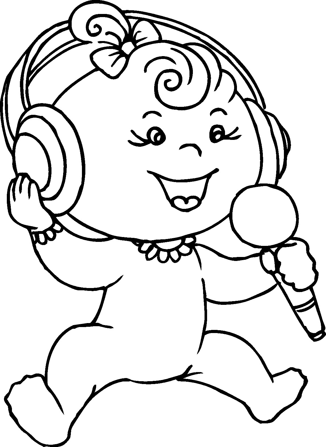 1146x1569 Coloring Pages Of A Baby Girl