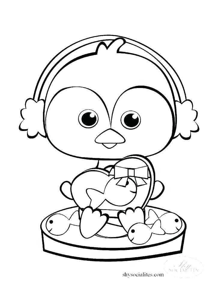 736x952 Penguins Coloring Pages Free Coloring Pages Baby Penguin Coloring