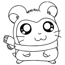 230x230 Top Free Printable Guinea Pig Coloring Pages Online