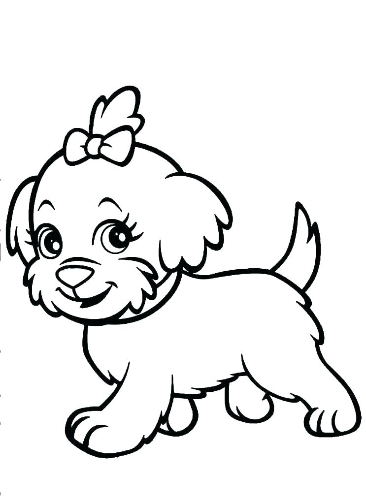 743x1024 Cute Puppy Coloring Sheets Able Cute Baby Dog Coloring Pages