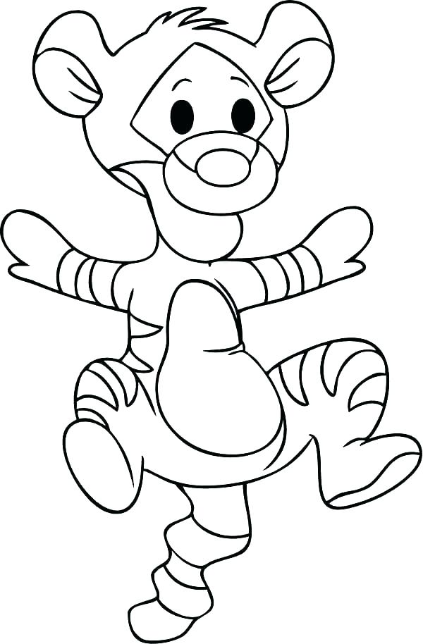 600x914 Oswald Coloring Pages Cute Tiger Coloring Pages Coloring Page
