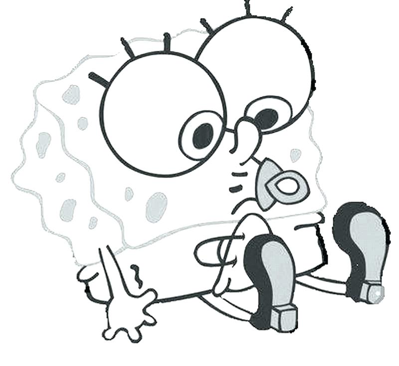 800x734 Cute Baby Coloring Pages