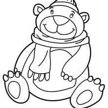 220x220 Cute Bear Coloring Pages
