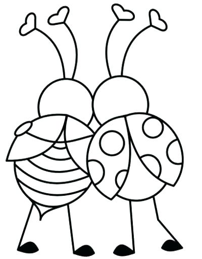 400x512 Love Bug Coloring Pages A Bugs Life Coloring Pages Love Bug Love