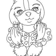 220x220 Bulldog Coloring Pages