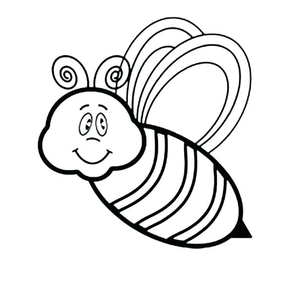 600x600 Bumble Bee Coloring Pages Bumble Bee Coloring Pages Bees Coloring