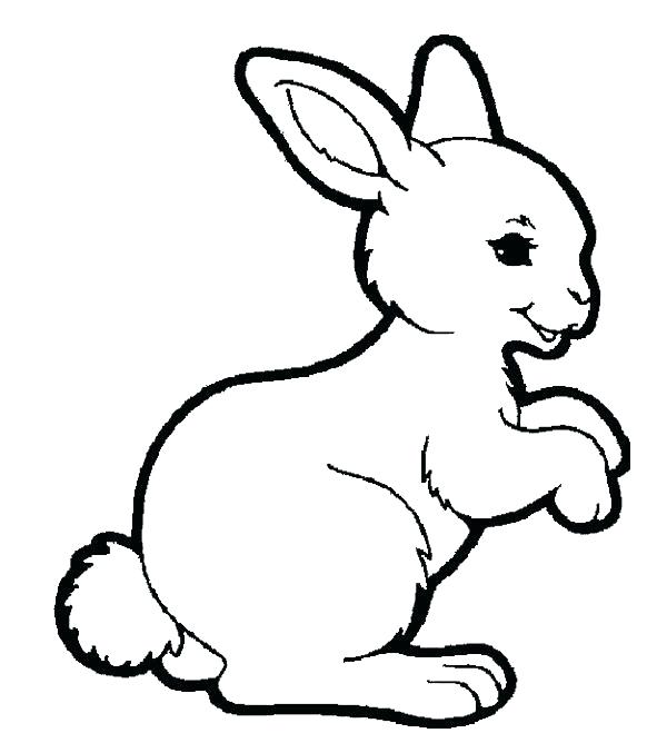 600x668 Bunny Rabbit Coloring Pages Bunny Rabbit Coloring Page Coloring