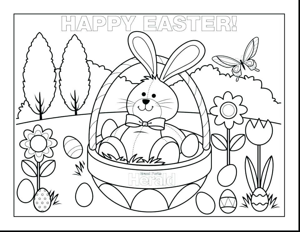 960x742 Coloring Pages Of Bunnies