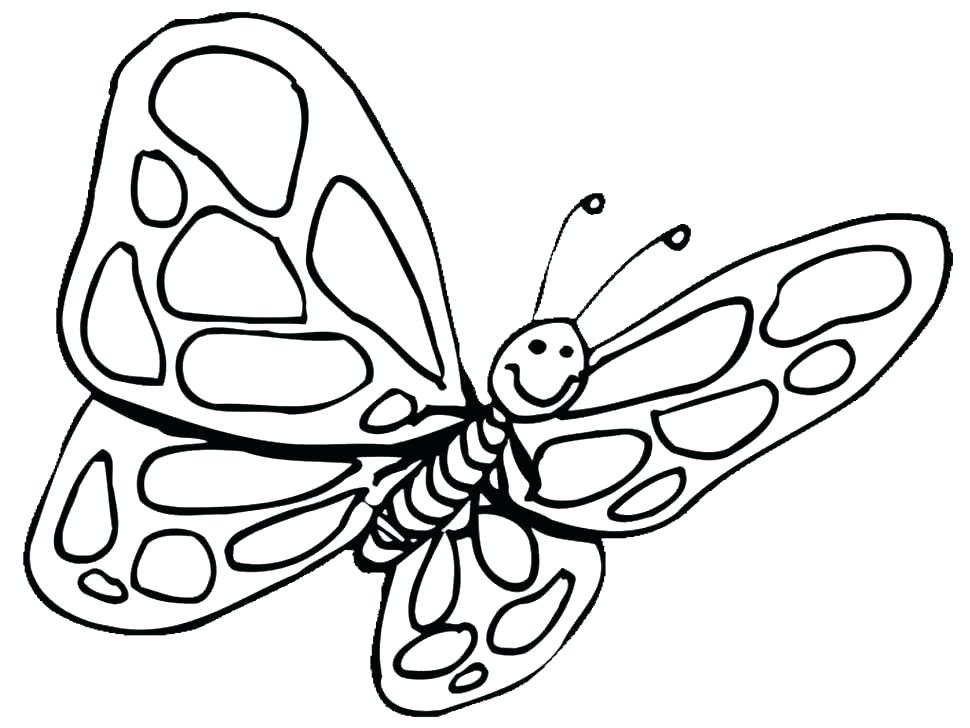 970x728 Cute Butterfly Coloring Pages Butterfly Coloring Pages Free