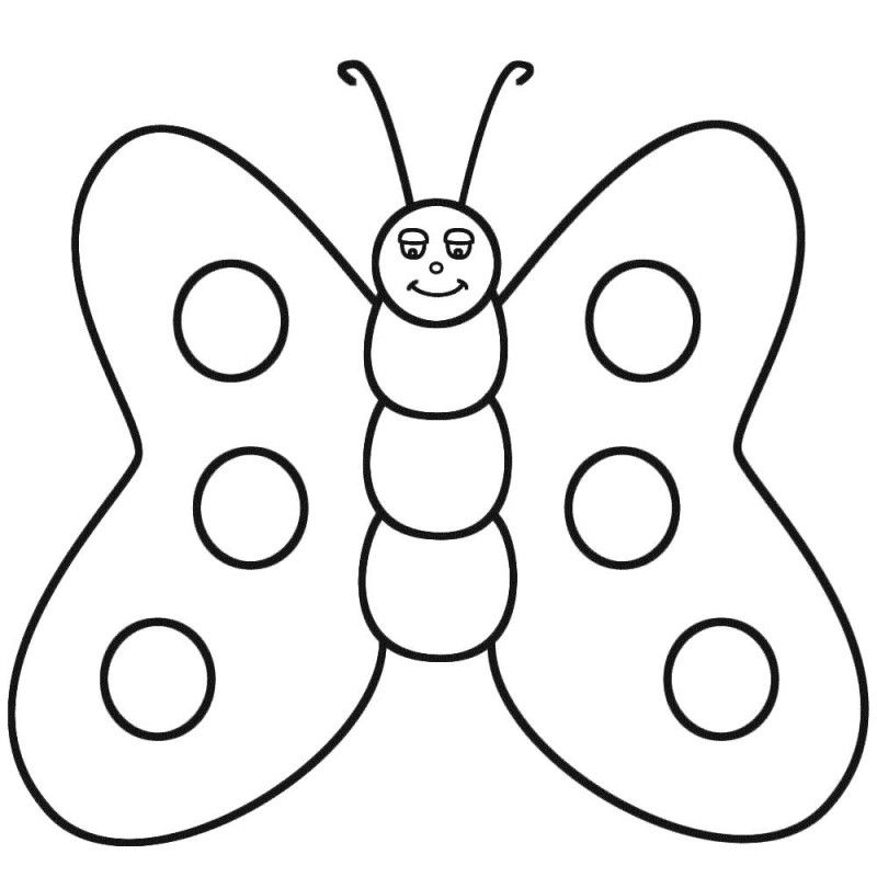 800x800 Butterfly, Fatty Cute Butterfly Coloring Pages Fatty Cute