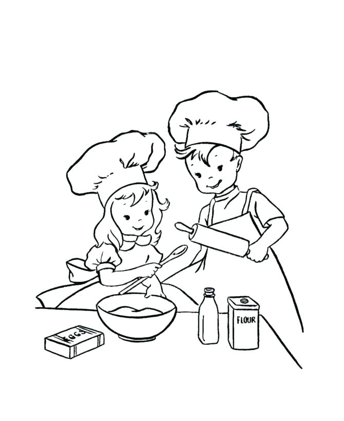 670x820 Cute Pattern For A Cake Coloring Pages Kids Colouring Pages Cakes