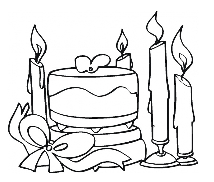 689x587 Other Printable Cute Cake Coloring Pages Coloring Tone