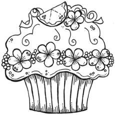 230x230 Top Free Printable Cupcake Coloring Pages Online