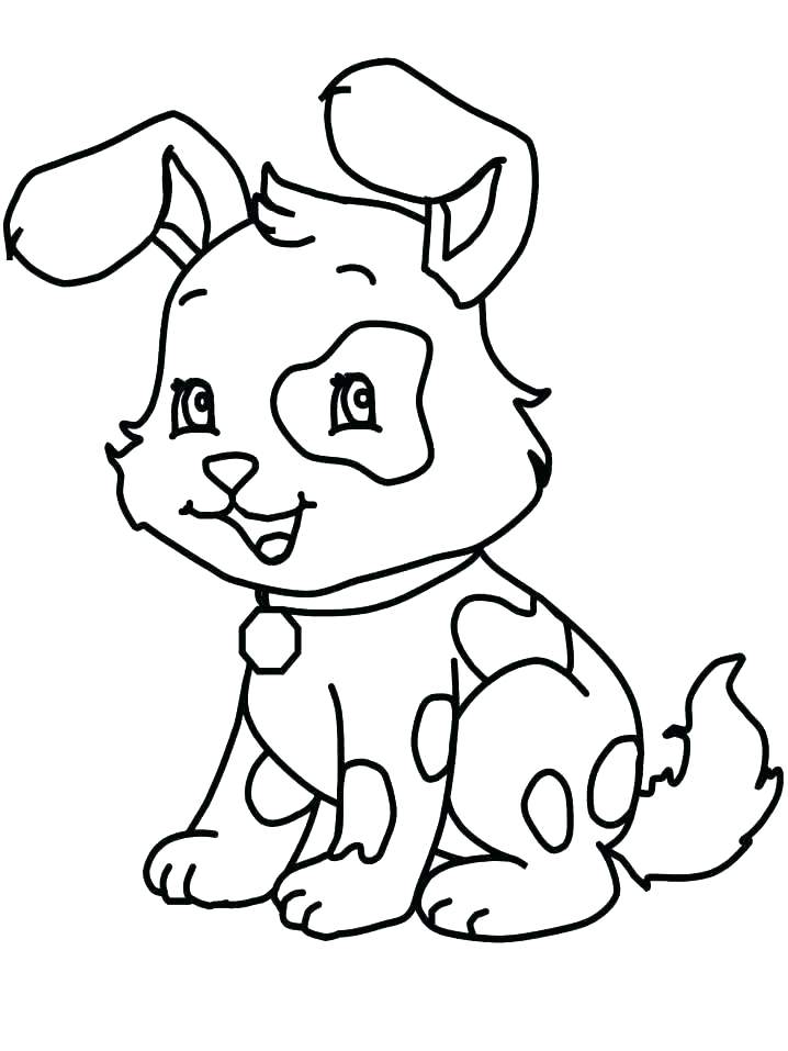 718x957 Free Dog Coloring Sheets