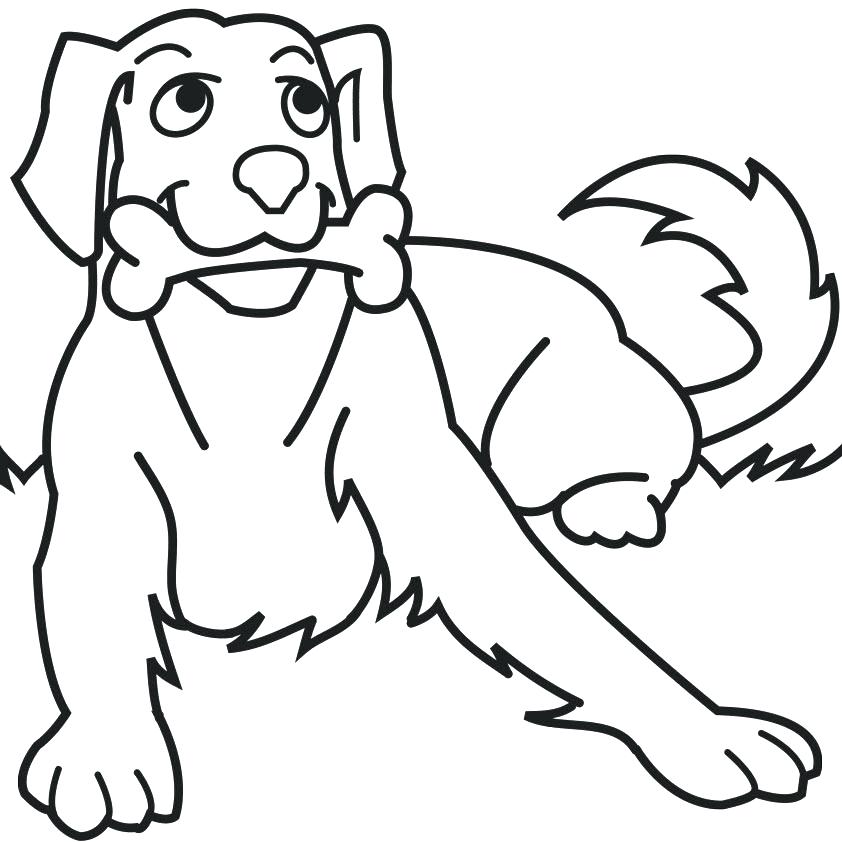 842x842 Cartoon Dog Coloring Pages Dog Coloring Book And Dog Coloring