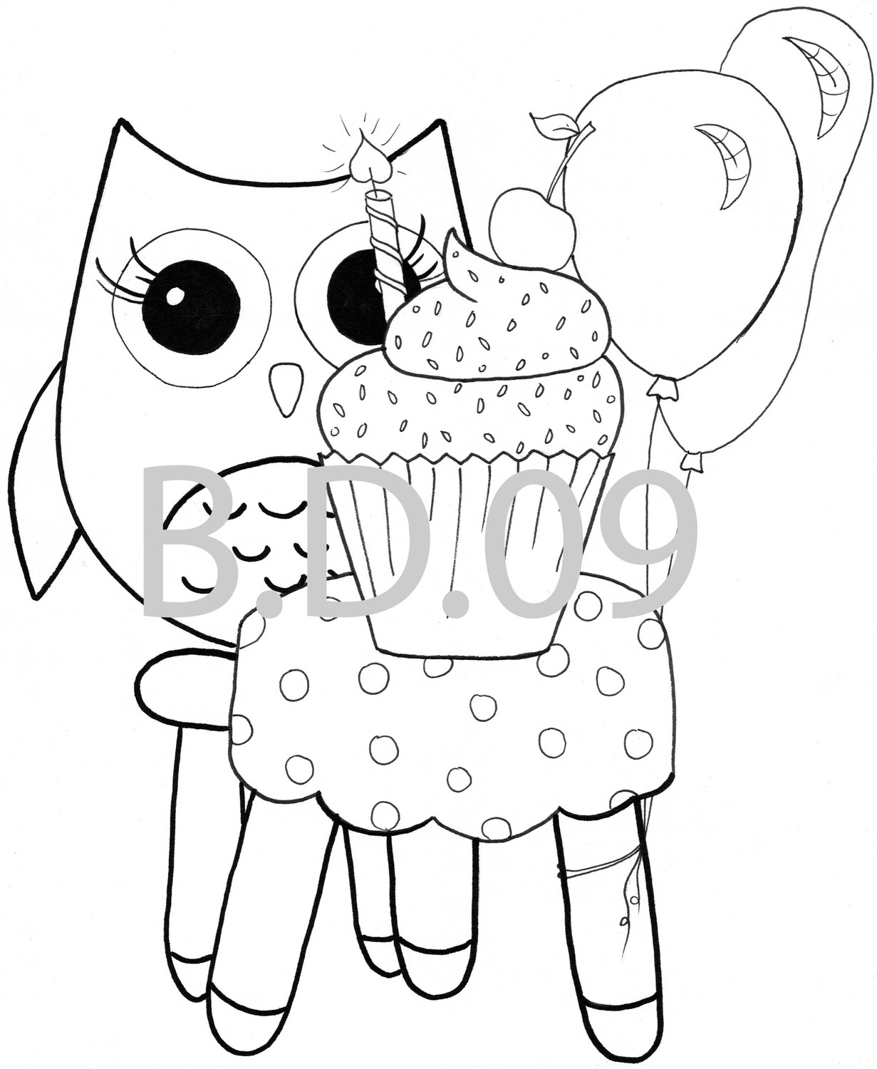 1231x1500 Of Cute Owls Coloring Page Free Download