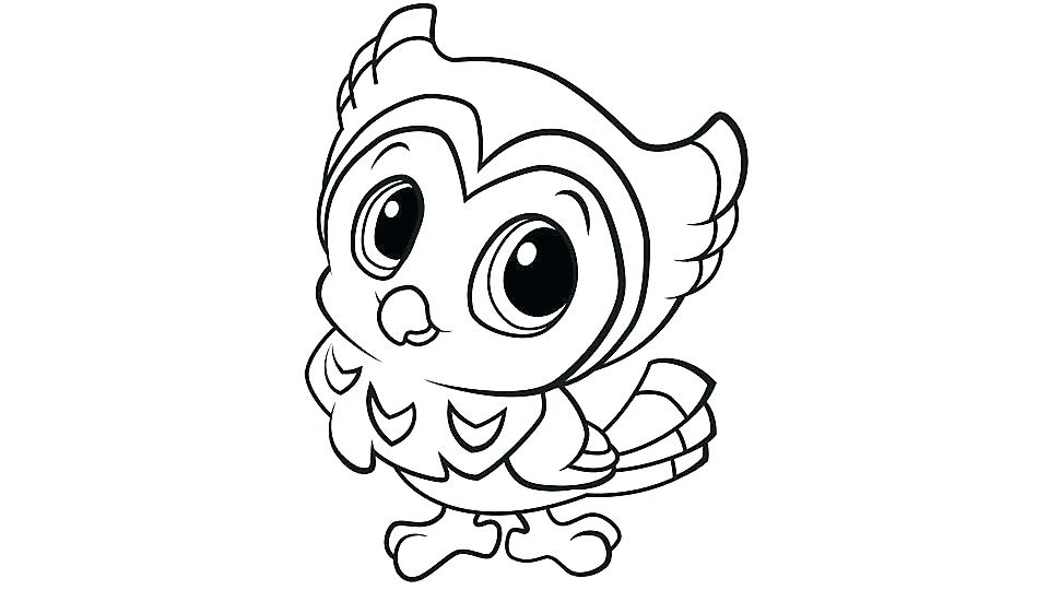 960x540 Owl Coloring Pages For Adults Pdf Cute Owl Coloring Pages