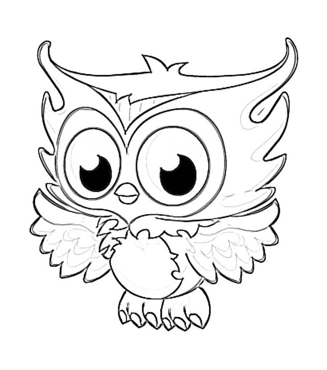 650x737 Owl Template