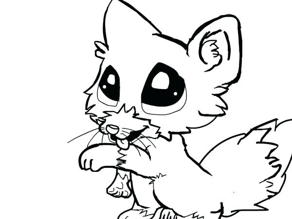600x450 Baby Cats Coloring Pages Coloring Pages Cute Cute Baby Coloring