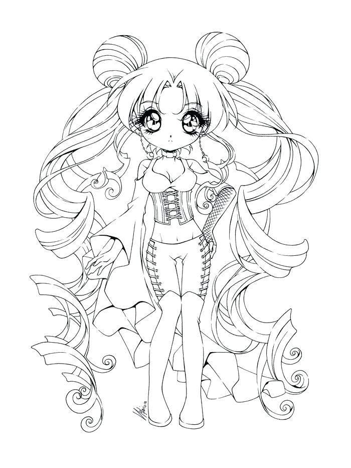 700x933 Coloring Pages Coloring Pages A Cute Chibi Girl Colouring Pages