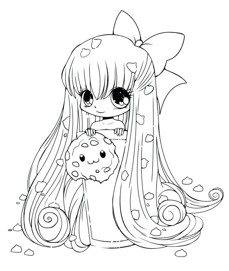 Cute Chibi Coloring Pages at GetDrawings | Free download