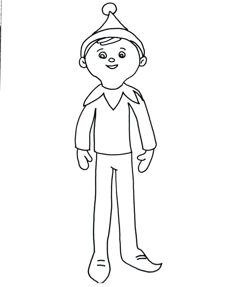 736x920 Cute Elf Coloring Pages Cute Coloring Pages Coloring Pages Cute