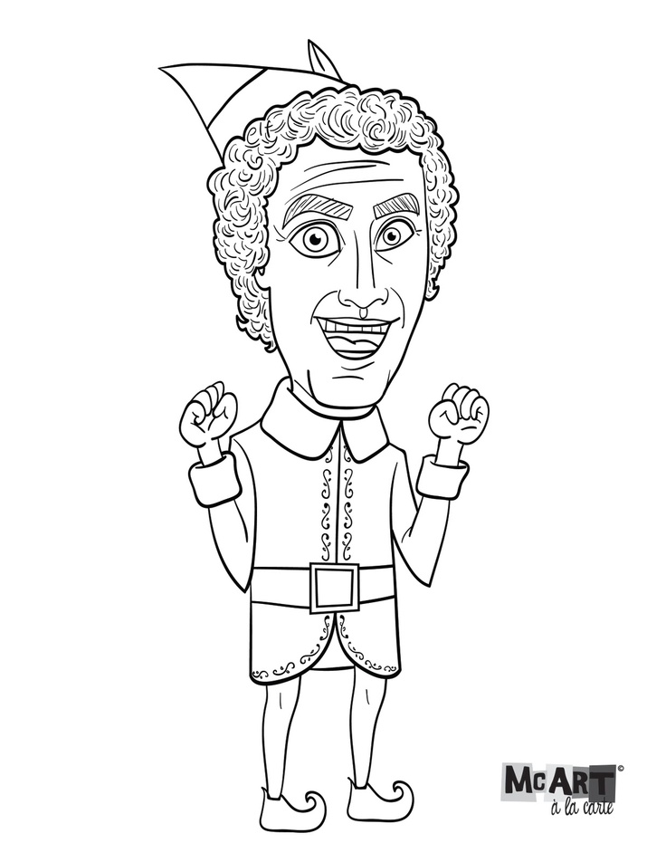 736x952 Luxury Christmas Elf Coloring Pages Photos