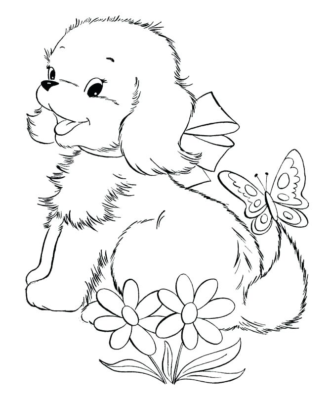 670x820 Coloring Pages Of Puppys Puppy Dog Coloring Page Cute Puppy