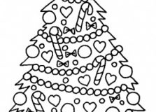 223x160 Printable Christmas Coloring Pages For Older Kids Just Colorings
