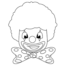 230x230 Top Free Printable Funny Clown Coloring Pages Online