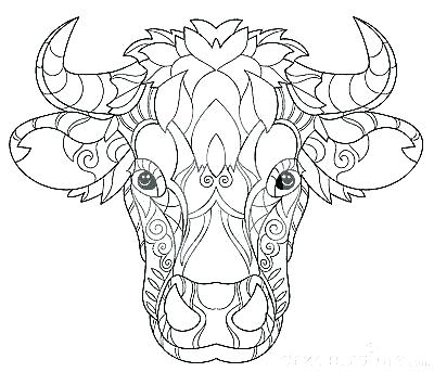 400x343 Cow Coloring Pages Best Cow Coloring Pages Graphic Coloring Pages