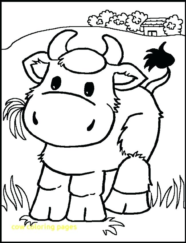 650x849 Cow Coloring Pages With Cute Cow Coloring Page Free Cow Coloring