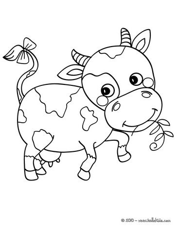 364x470 Cute Cow Coloring Page Illustrations Clip Art Cow