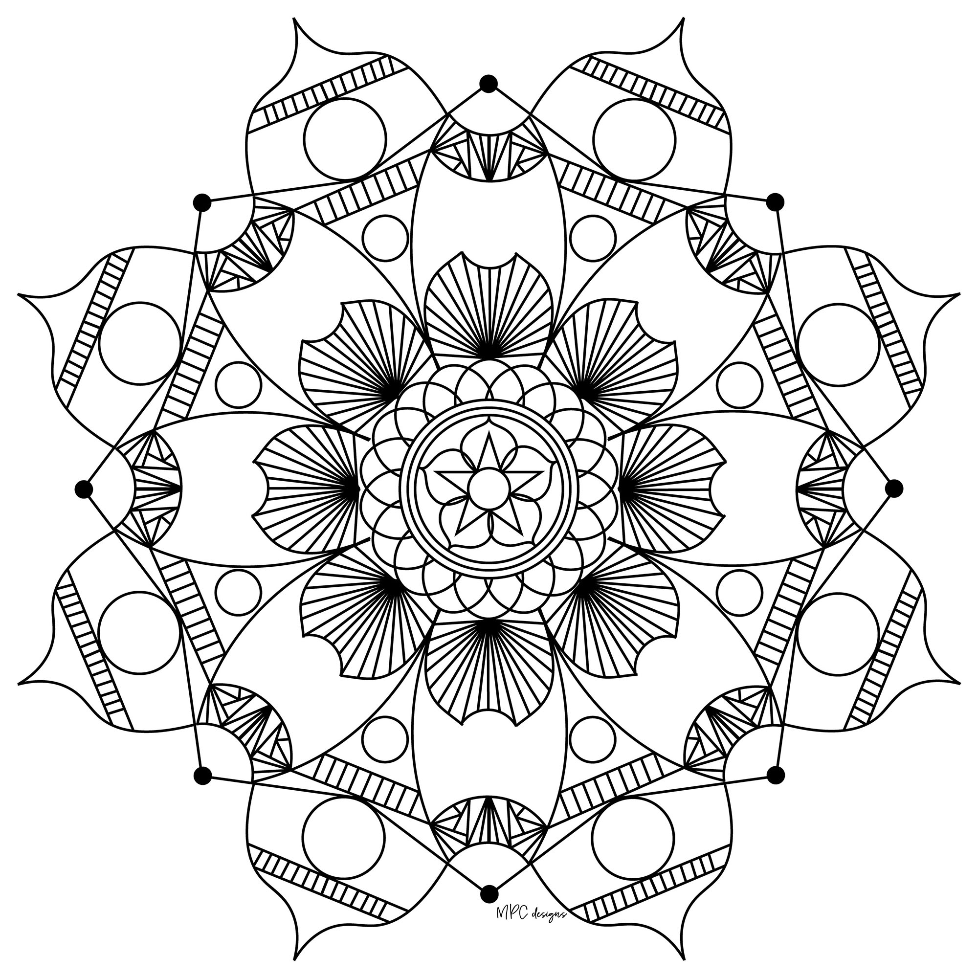 2000x2000 Mandala Mpc Design