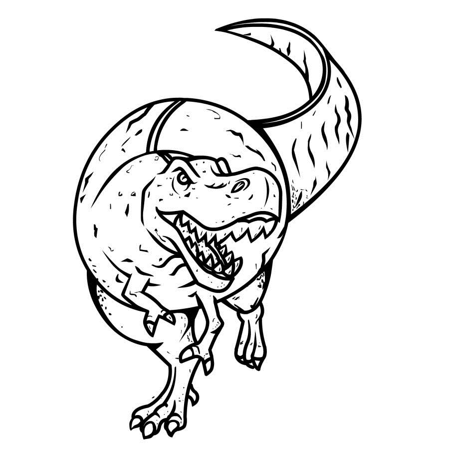 900x900 Free Printable Dinosaur Coloring Pages For Kids