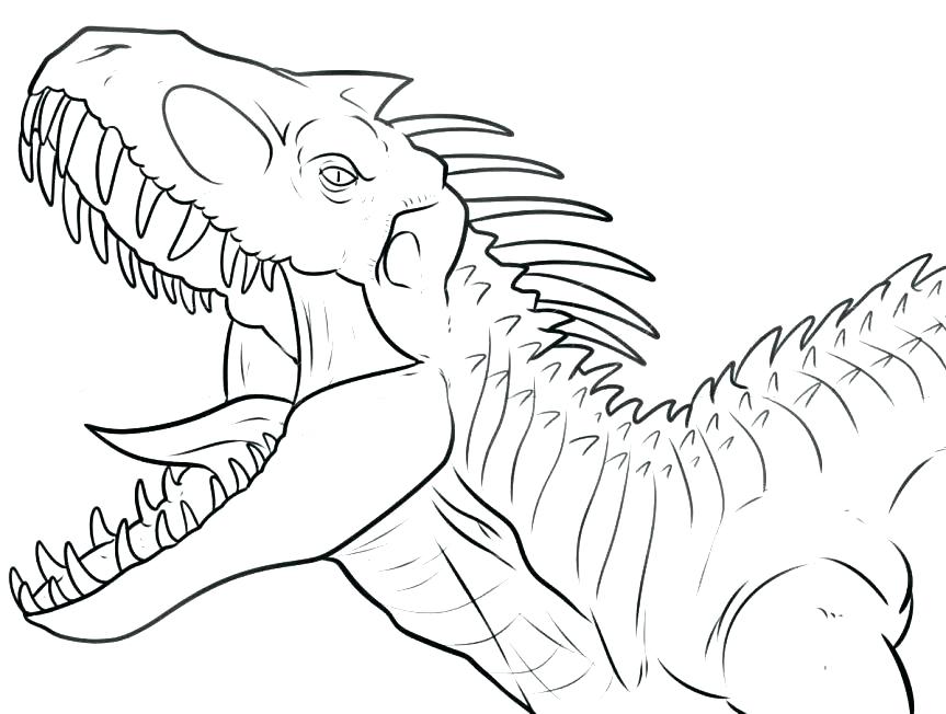 863x652 Dinosaur Coloring Page Top Coloring Pages Print T Saur Nding