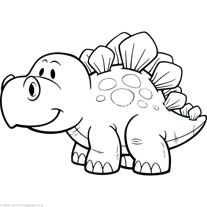 700x700 Baby Dinosaur Coloring Pages