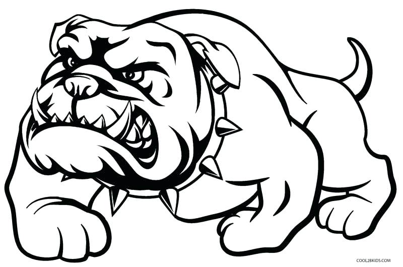 800x530 Dog Coloring Pages To Print Bulldog Coloring Pages Printable Dog