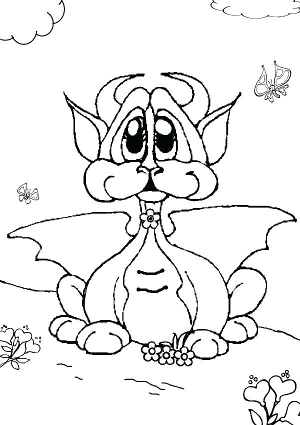 600x850 Baby Dragon Coloring Pages Cute Dragon Coloring Pages Baby Dragon