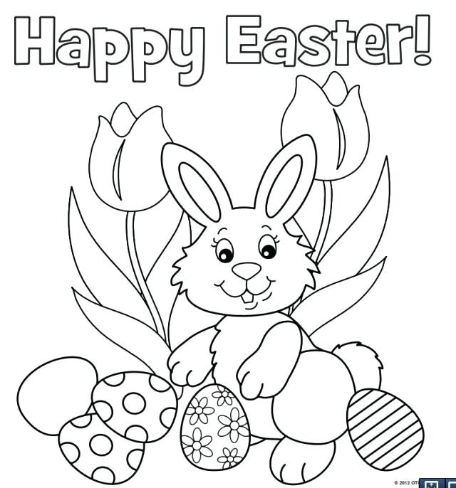 640x686 Easter Bunny Coloring Page Beautiful Cute Easter Bunny Coloring